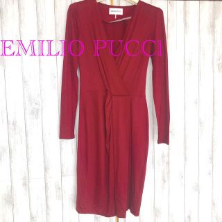 エミリオプッチ(EMILIO PUCCI)のEmilio pucci ワンピース(ひざ丈ワンピース)