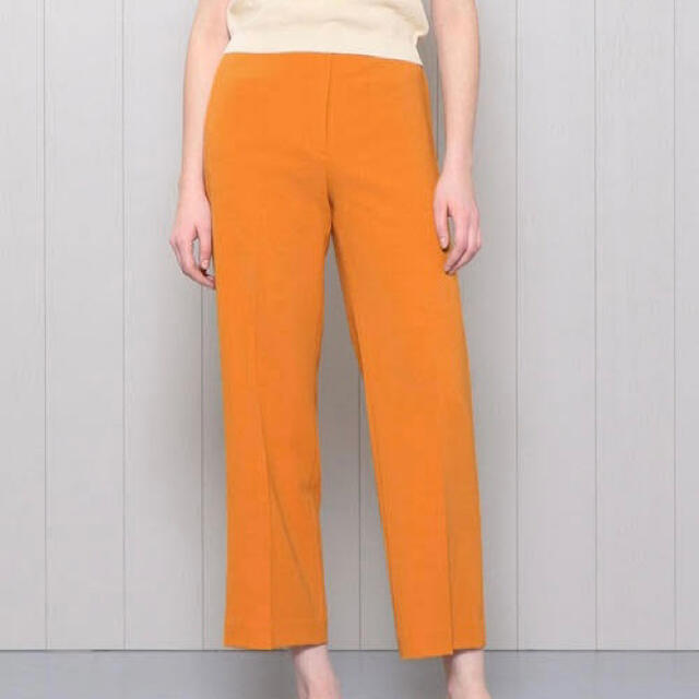 ＜H＞DOUBLE CLOTH WIDE TAPERED PANTS