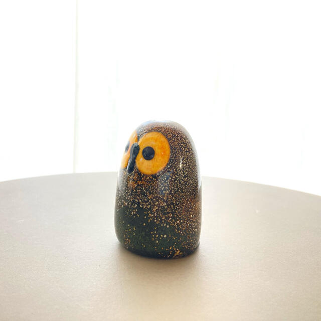 iittala(イッタラ)の*売約済み* Little Burn Owl バード フクロウ 箱なし インテリア/住まい/日用品のインテリア小物(置物)の商品写真