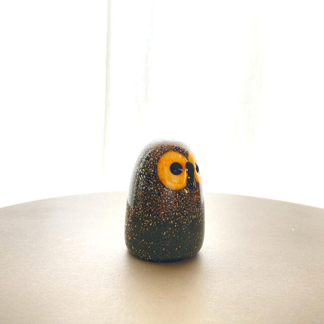 iittala(イッタラ)の*売約済み* Little Burn Owl バード フクロウ 箱なし インテリア/住まい/日用品のインテリア小物(置物)の商品写真