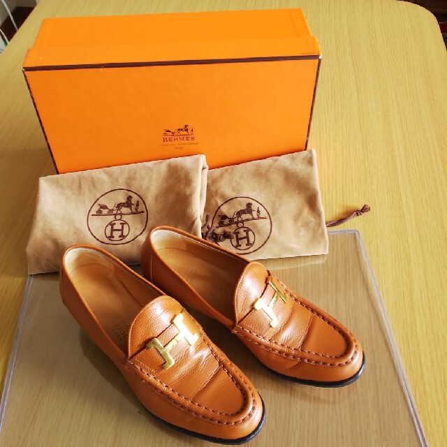 購入アウトレット エルメスHERMES コンスタンス ローファー 美品