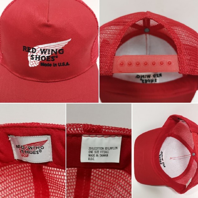 REDWING - 90s レッドウイング REDWING メッシュ CAP キャップ REDWING - 90s レッドウイング REDWING メッシュ CAP キャップ
