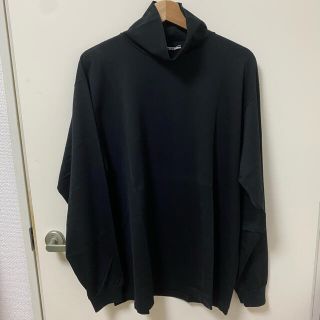 コモリ(COMOLI)のAURALEE オーラリー　HI NECK L/S Tシャツ  (Tシャツ/カットソー(七分/長袖))