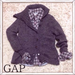 ギャップ(GAP)のGAP ブラウン カーディガン(カーディガン)