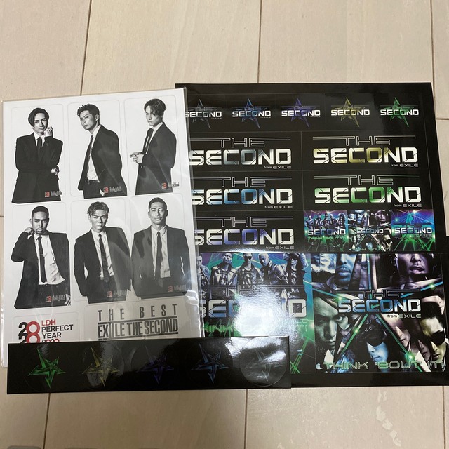 EXILE THE SECOND マグネットシール、ステッカー