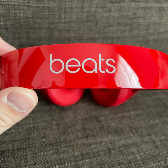 Beats by Dr Dre(ビーツバイドクタードレ)のBeats by Dr Dre SOLO2 WIRELESS RED スマホ/家電/カメラのオーディオ機器(ヘッドフォン/イヤフォン)の商品写真