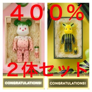 送料込 be@rbrick ベアブリック  CLOT クロット 400％