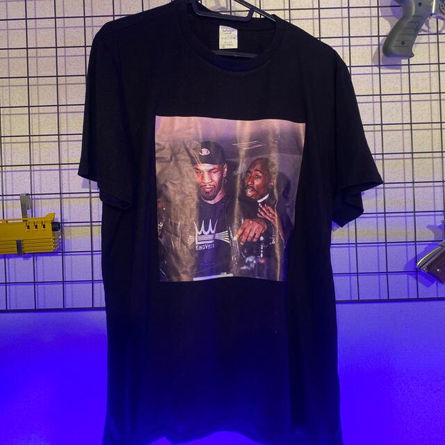 2pac マイクタイソンtシャツ Lサイズ