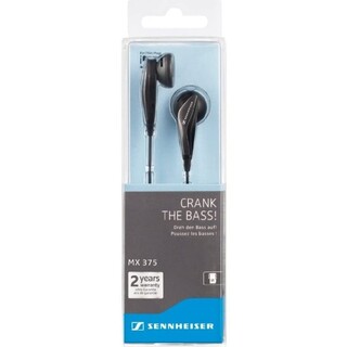 ゼンハイザー(SENNHEISER)の極美品 SENNHEISER MX375(ヘッドフォン/イヤフォン)