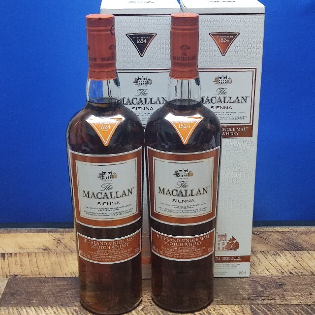 ザ マッカラン 1824 シエナ 2本セット Macallan Sienna - electrabd.com