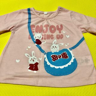 イオン(AEON)の80サイズ　ロンT(Ｔシャツ)