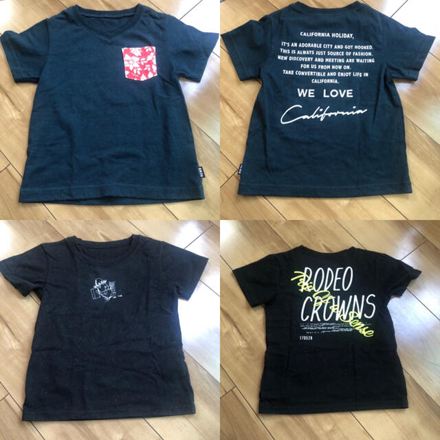 RODEO CROWNS WIDE BOWL(ロデオクラウンズワイドボウル)のRCWB キッズ　Mサイズ　 キッズ/ベビー/マタニティのキッズ服男の子用(90cm~)(Tシャツ/カットソー)の商品写真