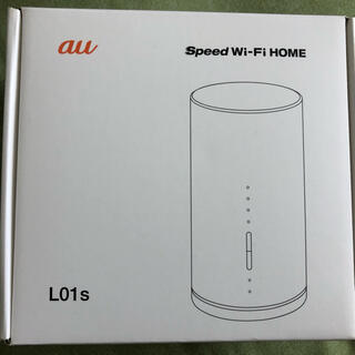 エーユー(au)のSpeed Wi-Fi HOME【L01s】(PC周辺機器)