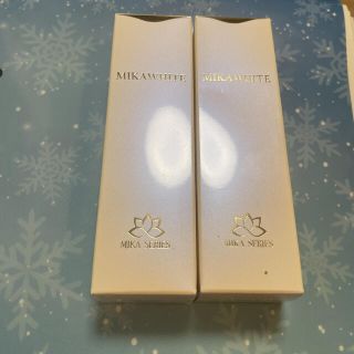 再々値下げ☆早い者勝ち40%オフ♡ミカホワイト歯磨き粉2本set(歯磨き粉)