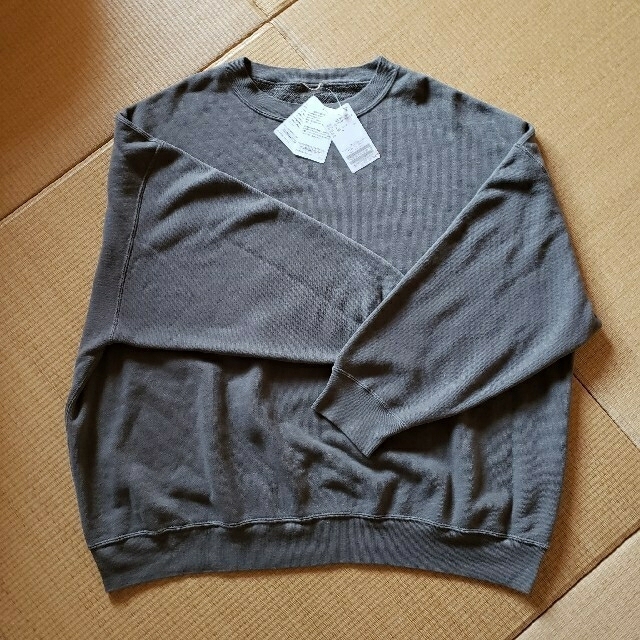 DEUXIEME CLASSE(ドゥーズィエムクラス)のwear out sweat　カーキ レディースのトップス(トレーナー/スウェット)の商品写真