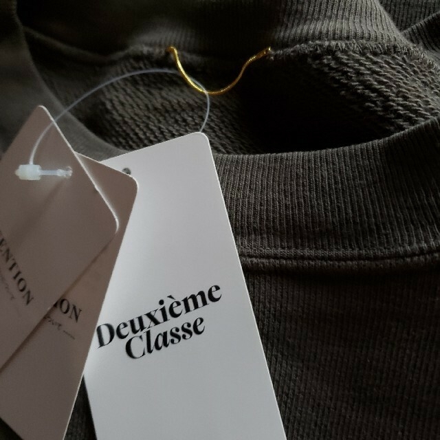 DEUXIEME CLASSE(ドゥーズィエムクラス)のwear out sweat　カーキ レディースのトップス(トレーナー/スウェット)の商品写真