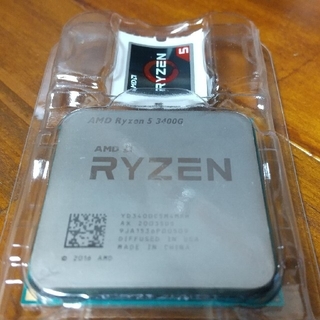 Ryzen5 3400G　BOX(PCパーツ)