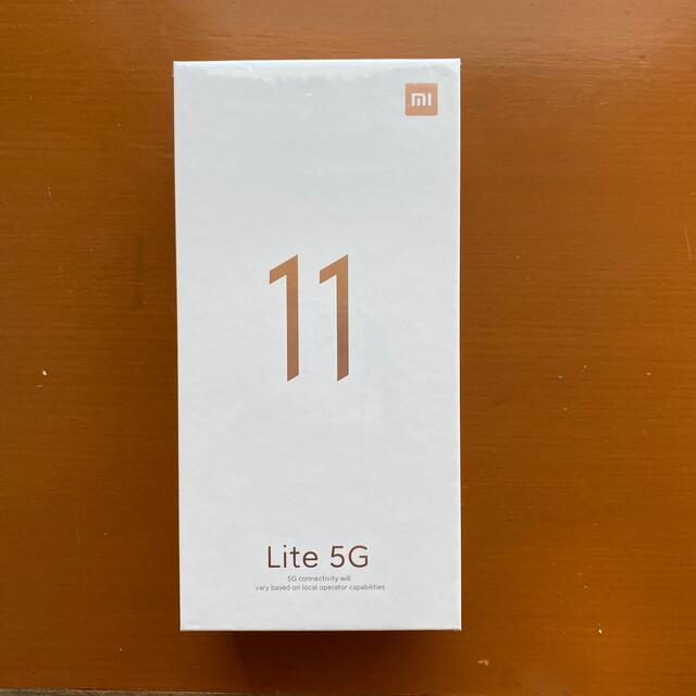 xiaomi mi11 lite 5G ブラック　新品未開封