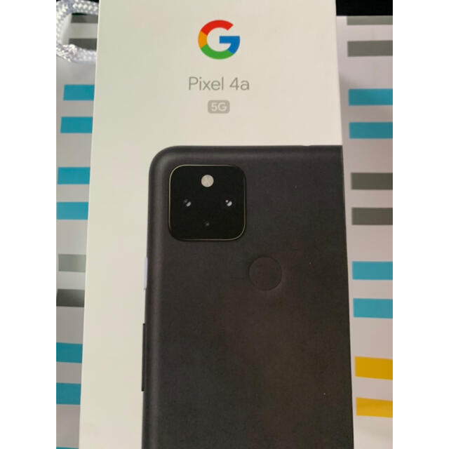 Google(グーグル)のGoogle pixel 4a5g just Black スマホ/家電/カメラのスマートフォン/携帯電話(スマートフォン本体)の商品写真