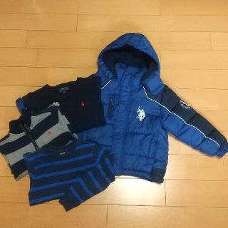 ポロラルフローレン(POLO RALPH LAUREN)のまとめ売り 男の子 トップス 4点 LALPHLAUREN(110cm)(ニット)