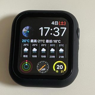 アップル(Apple)のApple Watch 5 GPS 40mm ガラスフィルム付　美品(その他)