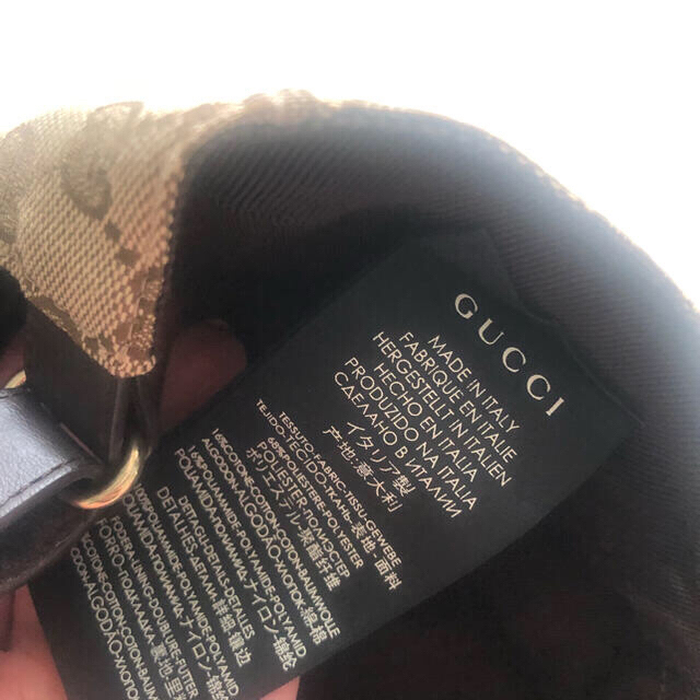 Gucci(グッチ)の【本物美品】GUCCI キャップ レディースの帽子(キャップ)の商品写真