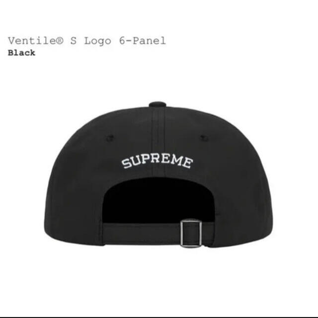 Supreme - supreme ventile S Logo 6-panel ブラック 黒の通販 by ...