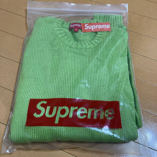 Supreme(シュプリーム)のsupreme バックロゴセーター　M メンズのトップス(ニット/セーター)の商品写真