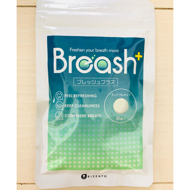ブレッシユホワイトニングジェル Breashプラス 1袋 タブレット 口臭予防