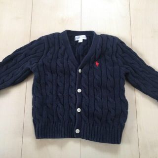 ポロラルフローレン(POLO RALPH LAUREN)の【ラルフローレン】ニット　カーディガン　80cm(ニット/セーター)