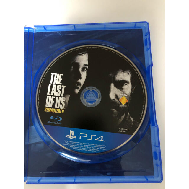 PlayStation4(プレイステーション4)のthe last of us remastered PS4 エンタメ/ホビーのゲームソフト/ゲーム機本体(家庭用ゲームソフト)の商品写真