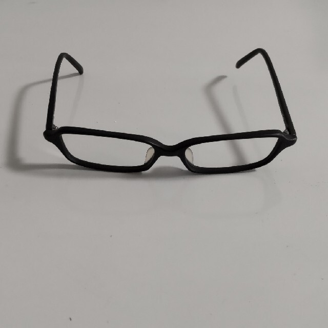 MUJI (無印良品)(ムジルシリョウヒン)の無印　メガネ　眼鏡　度なし　黒縁　黒縁メガネ　 メンズのファッション小物(サングラス/メガネ)の商品写真