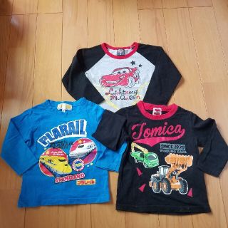 タカラトミー(Takara Tomy)のカーズ　トミカ　プラレール　長袖Tシャツ90サイズ(Tシャツ/カットソー)