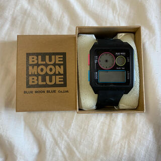 BLUE MOON BLUE - blue moon blueデジタル腕時計