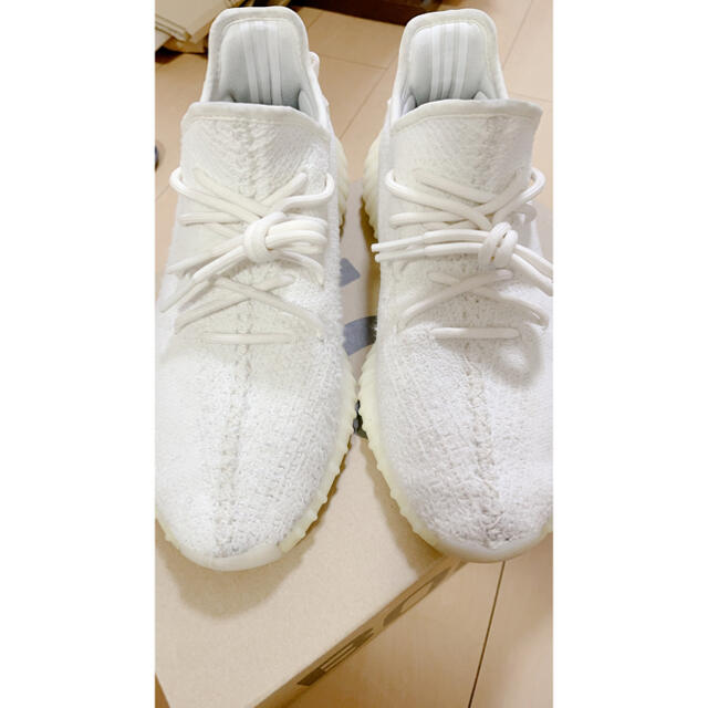 yeezy boost triple whiteイージーブーストトリプルホワイト メンズの靴/シューズ(スニーカー)の商品写真