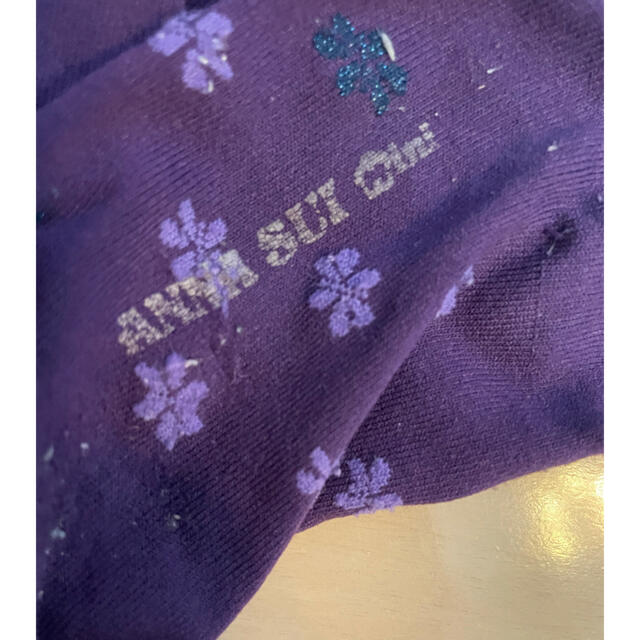 ANNA SUI mini(アナスイミニ)のANNA SUI MINI タイツS キッズ/ベビー/マタニティのこども用ファッション小物(靴下/タイツ)の商品写真