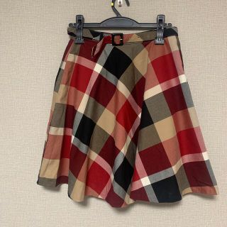 バーバリーブルーレーベル(BURBERRY BLUE LABEL)の最終値下げ BLUE LABEL  CRESTBRIDGE スカート(ひざ丈スカート)