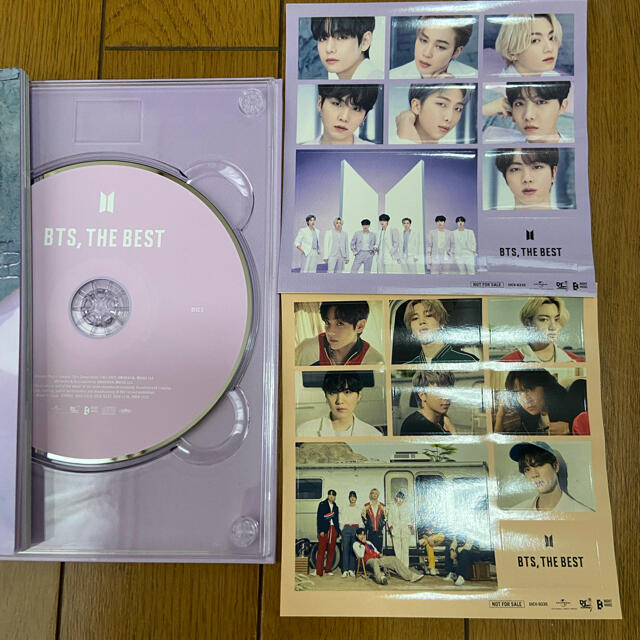 BTS， THE BEST（初回限定盤C）ベスト CDユンギトレカ付き！
