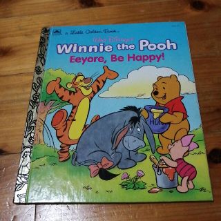 クマノプーサン(くまのプーさん)のwinnie the pooh Eeyore Be Happy 外国語絵本(洋書)