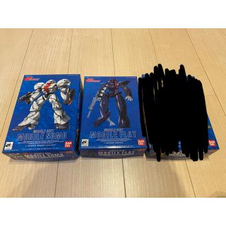 バンダイ(BANDAI)の旧キット　ガンプラ　1／144モビルスモーシルバー、フラット(模型/プラモデル)