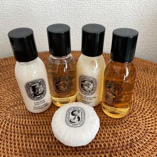 Diptyqueアメニティセット×4(カタール航空ビジネスクラス)ディプティック