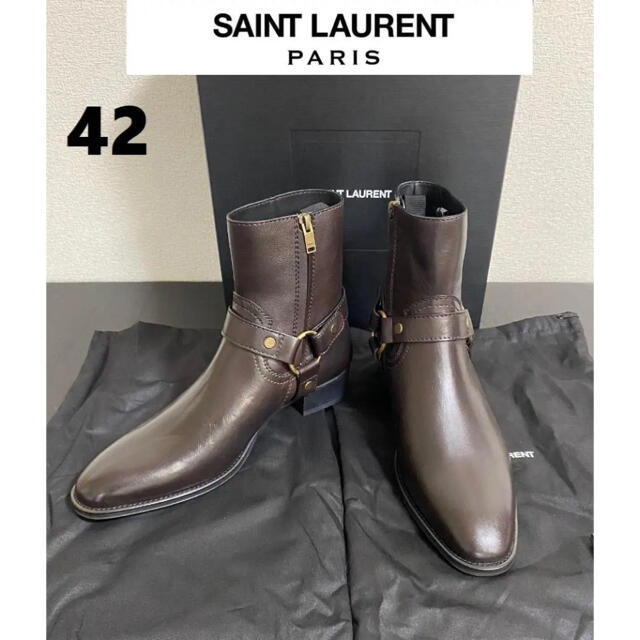 SAINT LAURENT PARIS サンローラン ハーネスブーツ www.krzysztofbialy.com