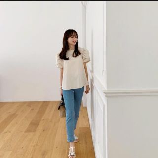 ザラ(ZARA)のENUE tulip sleeve blouse(シャツ/ブラウス(半袖/袖なし))