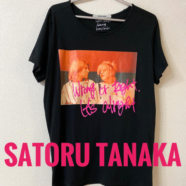 SATORU TANAKA(サトルタナカ)のSATORU TANAKA☆ カートコバーン＆コートニーラブ☆フォトプリＴシャツ メンズのトップス(Tシャツ/カットソー(半袖/袖なし))の商品写真