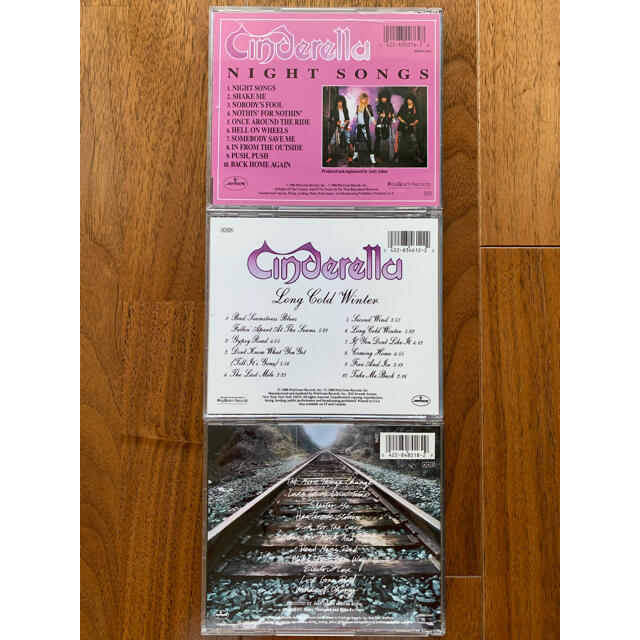 シンデレラ　アルバム1st〜3rd エンタメ/ホビーのCD(ポップス/ロック(洋楽))の商品写真