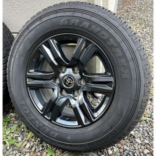 ダンロップ(DUNLOP)のハイラックス  gun125 後期　純正タイヤホイールセット　265/65R17(タイヤ・ホイールセット)