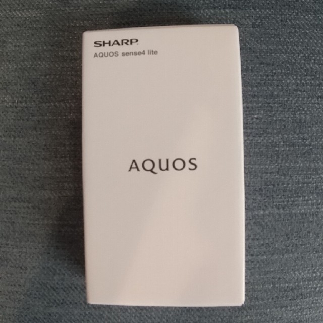 対応対応VoLTE????新品未使用???? AQUOS sense4 lite ブラック SIMフリー