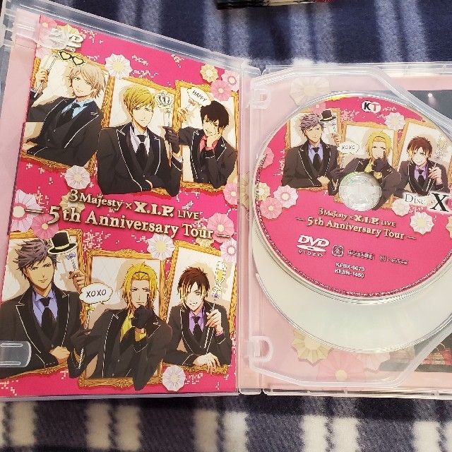 DVD「3　Majesty　×　X．I．P．　LIVE　-5th　Anniver