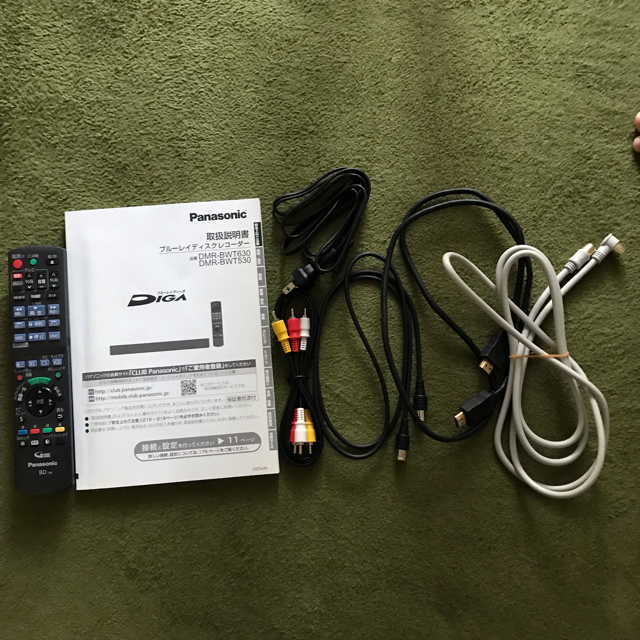 Panasonic ブルーレイレコーダー DIGA DMR-BWT630