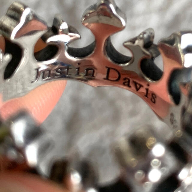 Justin Davis(ジャスティンデイビス)のジャスティン⭐︎指輪 メンズのアクセサリー(リング(指輪))の商品写真